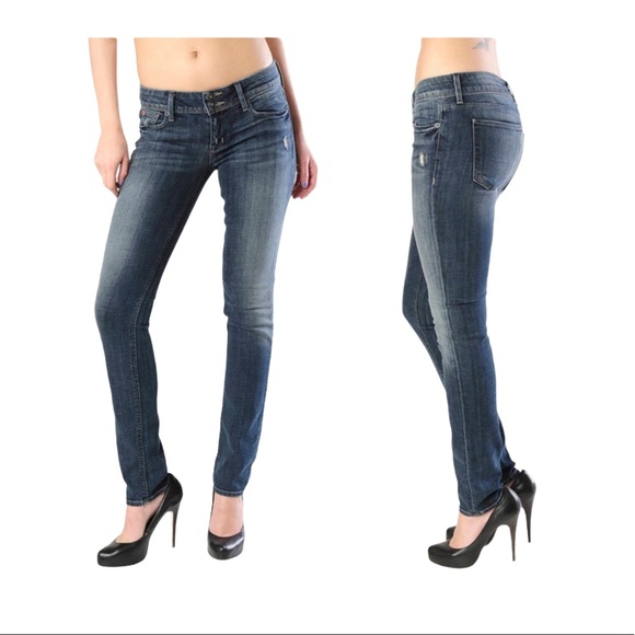 Hudson Jeans 2 Button Maddox Skinny Shirley Wash size 27 - Picture 2 of 14